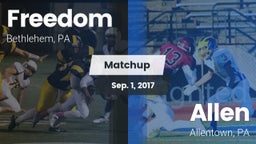 Matchup: Freedom vs. Allen  2017