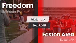 Matchup: Freedom vs. Easton Area  2017