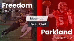 Matchup: Freedom vs. Parkland  2017