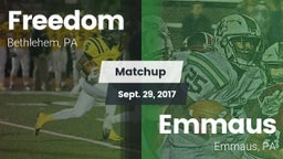 Matchup: Freedom vs. Emmaus  2017