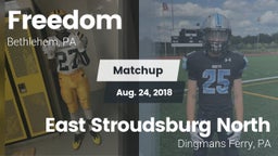 Matchup: Freedom vs. East Stroudsburg North  2018
