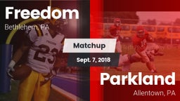 Matchup: Freedom vs. Parkland  2018
