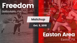 Matchup: Freedom vs. Easton Area  2018