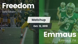 Matchup: Freedom vs. Emmaus  2018