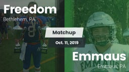 Matchup: Freedom vs. Emmaus  2019