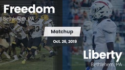 Matchup: Freedom vs. Liberty  2019