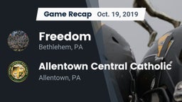 Recap: Freedom  vs. Allentown Central Catholic  2019