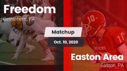 Matchup: Freedom vs. Easton Area  2020