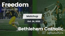 Matchup: Freedom vs. Bethlehem Catholic  2020