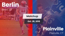 Matchup: Berlin vs. Plainville  2016