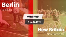 Matchup: Berlin vs. New Britain  2016