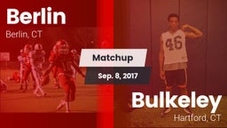 Matchup: Berlin vs. Bulkeley  2017