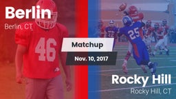 Matchup: Berlin vs. Rocky Hill  2017