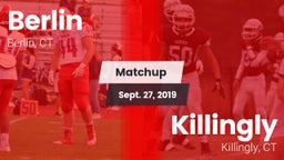 Matchup: Berlin vs. Killingly  2019
