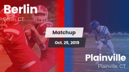 Matchup: Berlin vs. Plainville  2019