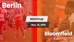 Matchup: Berlin vs. Bloomfield  2019