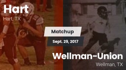 Matchup: Hart vs. Wellman-Union  2017