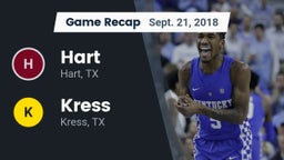 Recap: Hart  vs. Kress  2018