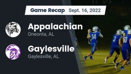 Recap: Appalachian  vs. Gaylesville  2022