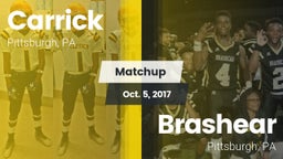 Matchup: Carrick vs. Brashear  2017