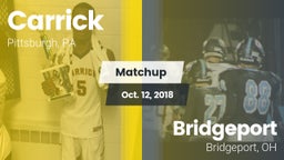Matchup: Carrick vs. Bridgeport  2018