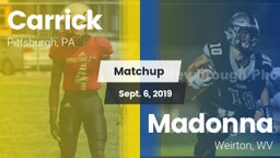Matchup: Carrick vs. Madonna  2019