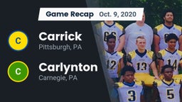 Recap: Carrick  vs. Carlynton  2020