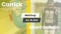 Matchup: Carrick vs. Albert Gallatin 2020