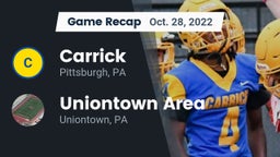 Recap: Carrick  vs. Uniontown Area  2022