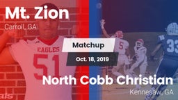 Matchup: Mt. Zion vs. North Cobb Christian  2019