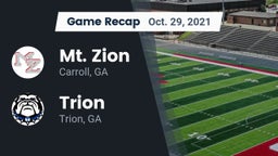 Recap: Mt. Zion  vs. Trion  2021