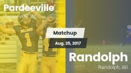 Matchup: Pardeeville vs. Randolph  2017