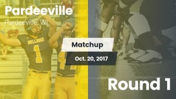 Matchup: Pardeeville vs. Round 1 2017