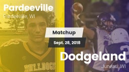 Matchup: Pardeeville vs. Dodgeland  2018