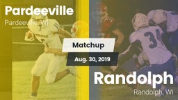 Matchup: Pardeeville vs. Randolph  2019