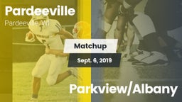 Matchup: Pardeeville vs. Parkview/Albany 2019
