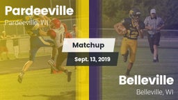Matchup: Pardeeville vs. Belleville  2019