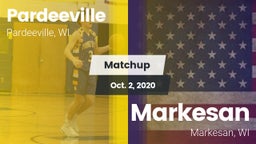 Matchup: Pardeeville vs. Markesan  2020