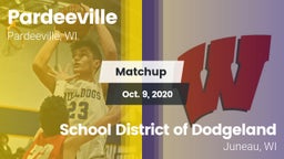 Matchup: Pardeeville vs. School District of Dodgeland  2020
