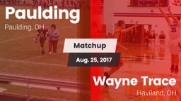 Matchup: Paulding vs. Wayne Trace  2017
