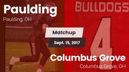 Matchup: Paulding vs. Columbus Grove  2017