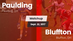 Matchup: Paulding vs. Bluffton  2017