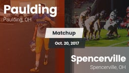 Matchup: Paulding vs. Spencerville  2017