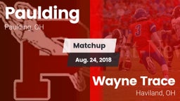 Matchup: Paulding vs. Wayne Trace  2018