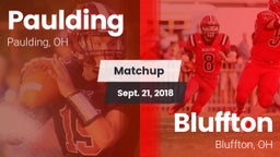 Matchup: Paulding vs. Bluffton  2018