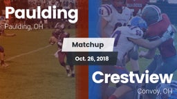 Matchup: Paulding vs. Crestview  2018