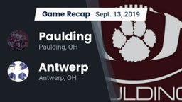 Recap: Paulding  vs. Antwerp  2019