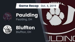 Recap: Paulding  vs. Bluffton  2019