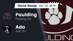 Recap: Paulding  vs. Ada  2019