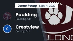 Recap: Paulding  vs. Crestview  2020